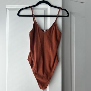 nordstrom bodysuit deep V cut